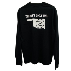 Long-sleeve Resonant  " There's Only One" Shirt (Black)